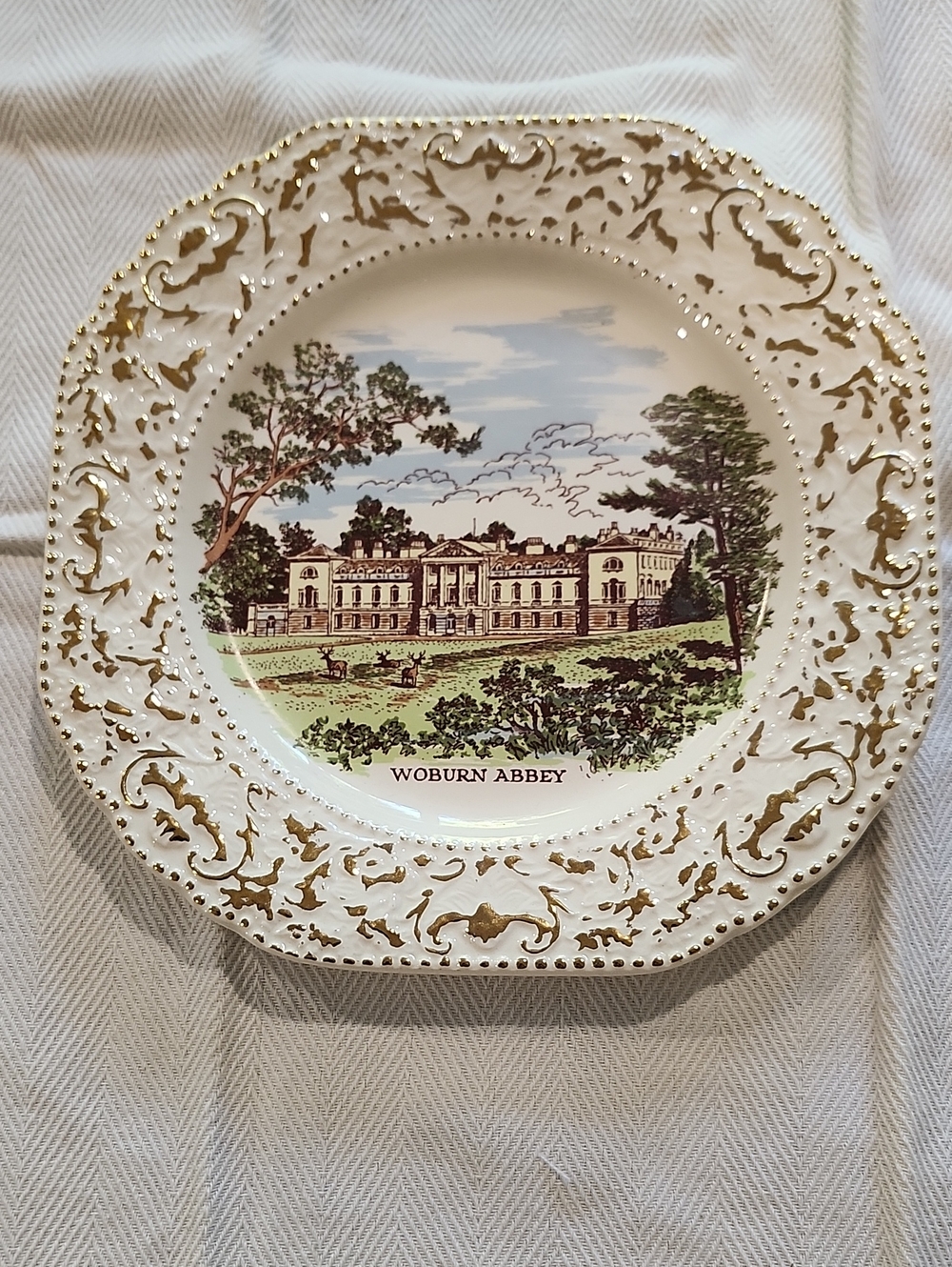 Worburn Abbey Plate-Susan Clough Design